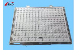 China Square Heavy Ductile Iron Manhole Cover Load Bearing Grade E600 supplier