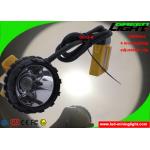 Ultra Bright LED Mining Headlight 10.4Ah IP68 With Cable SOS Low Power Warning for sale