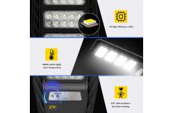 China 100W Waterproof Solar Powered LED Street Light With Auto Intensity Control supplier