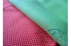 China Polyester Waffle Microfiber Glass Cleaning Cloth Super Clean For Window supplier