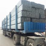 ERW Galvanised Steel Tubing Pipe Q195 Rectangular Hollow GI  630mm