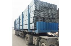 China ERW Galvanised Steel Tubing Pipe Q195 Rectangular Hollow GI  630mm supplier