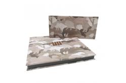 China Circular Empty Custom Eyeshadow Palette Box Packaging Makeup Cardboard Box supplier