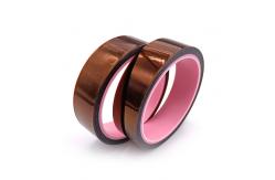 China Silicone Free Polyimide Heat Resistant Masking Tape 0.025mm Zero Pollution supplier