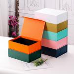 Pure Color Magnetic Gift Box Packaging Box Birthday Gift Business Annual Meeting Gift Box for sale