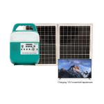 80W 10000mAh Portable Solar Power Station With DC USB LED Light Battery Generator for sale