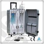 Portable Dental Unit with led curing light and ultrasonic scaler for sale