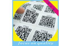China Custom QR Code Labels supplier