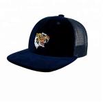 embroidered custom suede cap snapback cap trucker mesh hat summer hat Custom suede Hats for sale