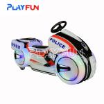 Police motor ride coin operated kiddie rides on car battery game arcade machine for sale
