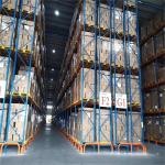 Industrial Double Deep Pallet Rack Customized Metal Racks For Warehouse Storage for sale