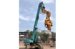 China OEM Excavator Pile Driving Boom Arm vibratory pile hammer Attachment supplier