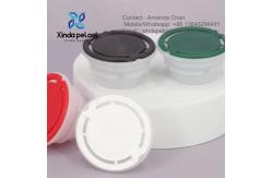 China Custom Plastic Cover Can Lid For Small Opening Iron Drum Tin Bucket supplier
