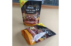 China Customizable Digital Printed Stand Up Bags For Food Packaging With Transparent Window supplier