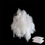 3D HCS Polyester Staple Fibre Comfortable White Fiber For Stuffed Toys for sale