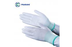 China Antistatic Fabric Cleanroom Gloves ESD Knitted Work Gloves Cheap Price supplier