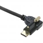 Alvin's Locking USB C Cable for Blackmagic 4K G2 12in 10Gbps