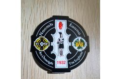 China High Frequency Custom Jacket Patches Embossed 3D TPU Badge supplier