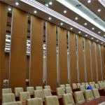 Aluminum Sound Proof Acoustic Floor to Ceiling Movable Partition Walls for sale