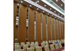 China Aluminum Sound Proof Acoustic Floor to Ceiling Movable Partition Walls supplier