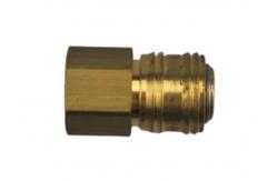 China 1/4'' Nominal Brass compressed air quick release coupling Pneumatic Quick Coupling supplier