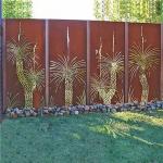 Polished Metal Decorative Panels Artistic Corten Steel Stainless Steel for sale