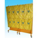 Lead Fiber Blankets Radiation Shielding Polyurethane Coated For Industrial NDT for sale