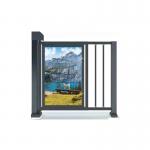 1520mm Height Steel Automatic Gate With Pedestrian Access Pedestrian Security Gate for sale