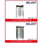 Pedestrian Security Gates Automatic Turnstile Full Height Turnstile With Memory Function