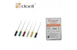 China 25mm 28mm Root Canal NiTi K Files Hand Use Endodontic Files supplier