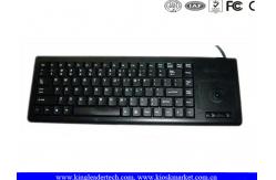China Compact Plastic Industrial Computer Keyboard IP65 With Function Keys And Trackball supplier