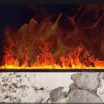 Home Decorative Steam Electric Fireplace Modern Remote Control 3d Atomization