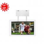 Ultra Thin Window Display 43 55 LCD Monitor Dual Sided 350nits  + 700nits Bright for sale
