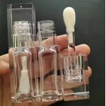 Transparent  Lipgloss Face Creams Wands Tubes Private Label  Liquid Lipgloss Bottles for sale