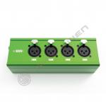 Audio DMX Network Cable Extender MAXIMON 4 Channel  with RJ45 to 4 XLR Male Female for sale