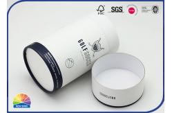 China Matte Varnishing Kraft Core Paper Tube Packaging Recycling Round box supplier