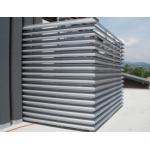 Lightweight Architectural Aluminum Louvers Custom Vertical Louvered Shutters for sale
