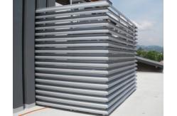 China Lightweight Architectural Aluminum Louvers Custom Vertical Louvered Shutters supplier