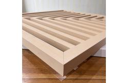 China Profile Size 600x600x30mm Extruded Baffle Aluminum Screen And Frame Baffle 30x30mm supplier