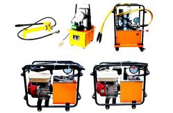 China CE Passed Hydraulic Crimping Tool Gasoline Hydraulic Pump With Honda GX160 supplier