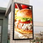 Wall Mounted Waterproof Digital Signage IP66 LCD 55