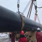 Medium Frequency Pipeline Heating Machine To Heat Pipe On Field Pipeline Equipment