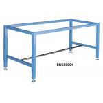 Stand Up Automotive Steel Workbench , Steel Top Workbench With Adjustable Nylon Foot for sale
