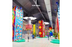 China Interactive Kids Fun Climbing Wall Indoor For Amusement Playground supplier