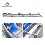 Pineapple bubble washing and vibrating air-drying line Fruit Vegetable FOOD processing production Machine for sale