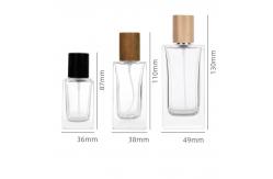 China Empty Square 0.5oz Portable Refillable Perfume Bottle Bayonet Recycle supplier