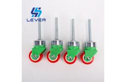 China Universal Small Caster Wheels For Glass Machine Table Loading Glass supplier