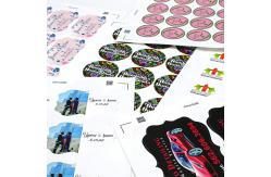 China Customized Shape Adhesive Label Sticker With Offset Printing / Digital Printing supplier