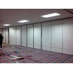 Soundproof Decorative Material Movable Partition Walls For Restaurant Fabric Surface for sale