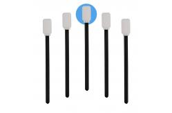China Lint Free Double Layers Rectangular Polyester Swab For Keyboard Cleaning supplier